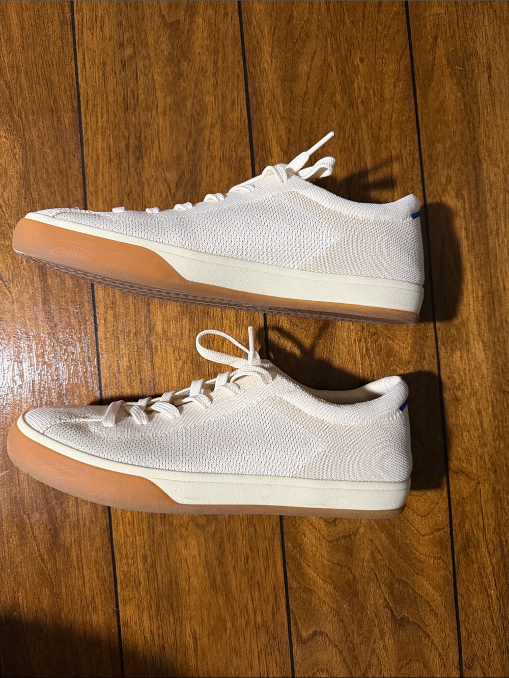 Rothy's Cream Canvas Women's Sneakers - Picture 4 of 9